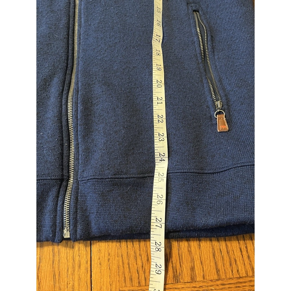 Navy Blue Bomber Jacket with Bear Patch - Picture 13 of 14